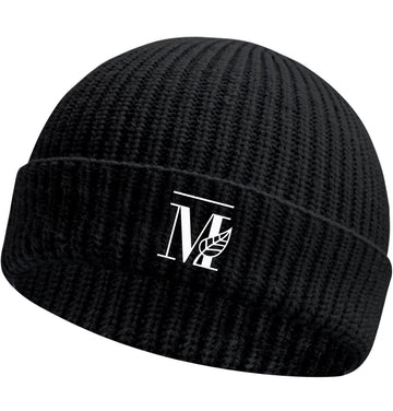 M LOGO FISHERMAN BEANIE
