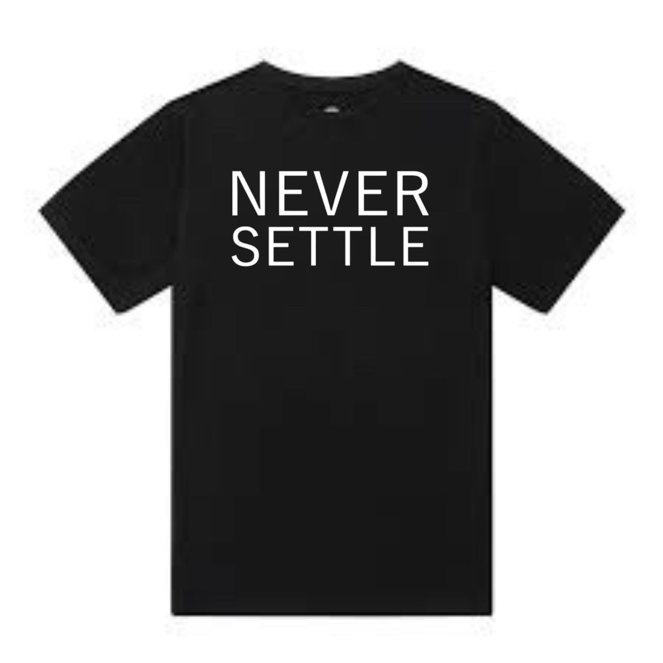 NEVER SETTLE